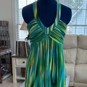 Calvin Klein Empire Waist Racerback Dress Size Small